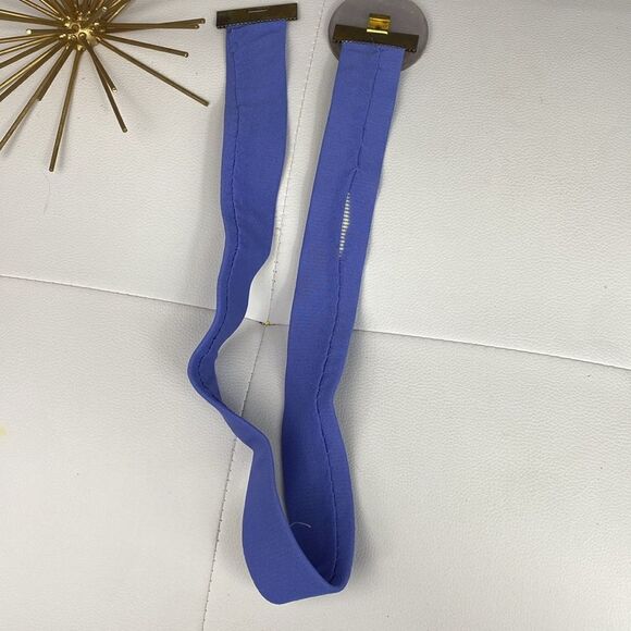 Vintage Mother of Pearl Elastic Belt Purple 80's - Picture 6 of 6